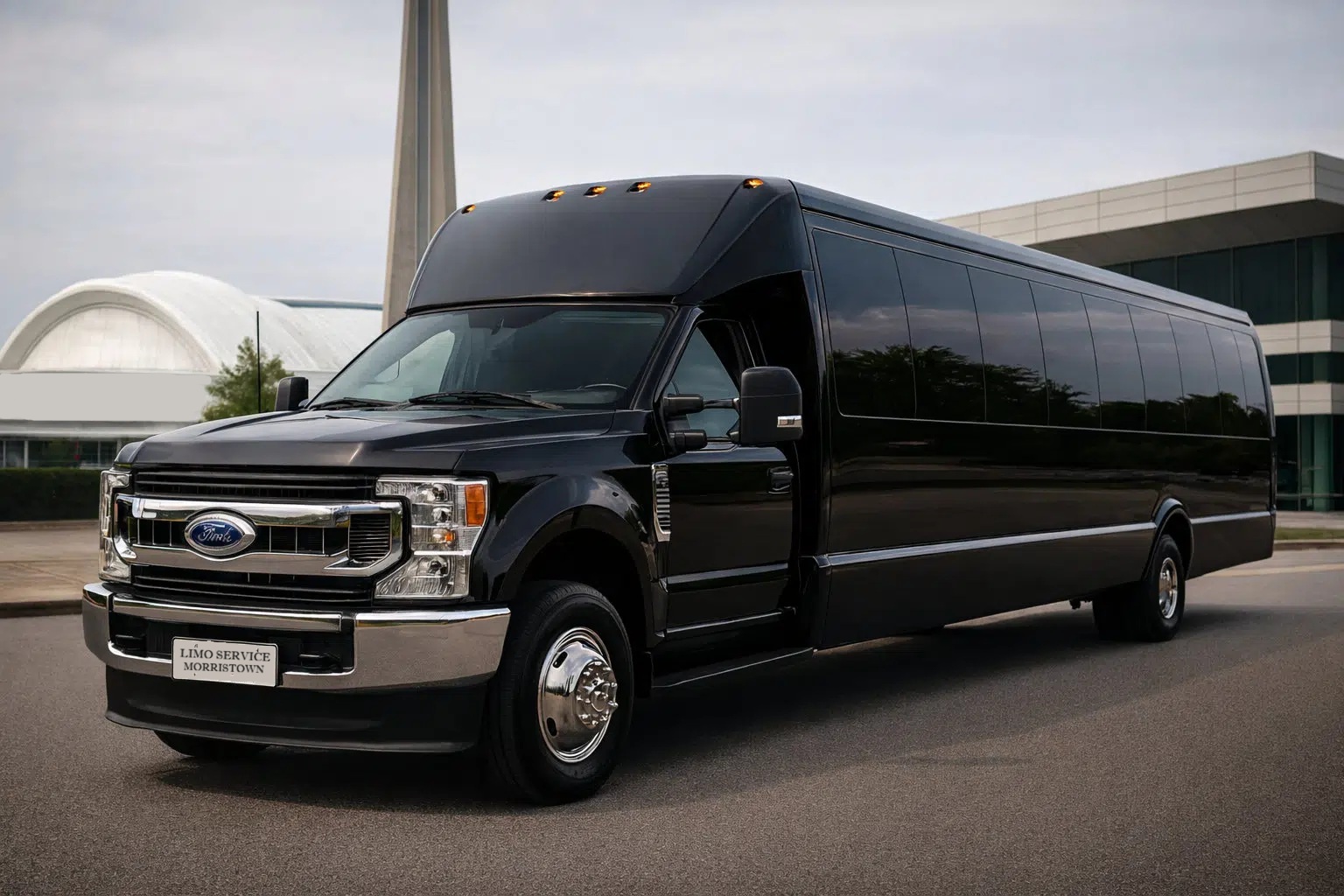 Group transportation Bus by Limo Service Morristown