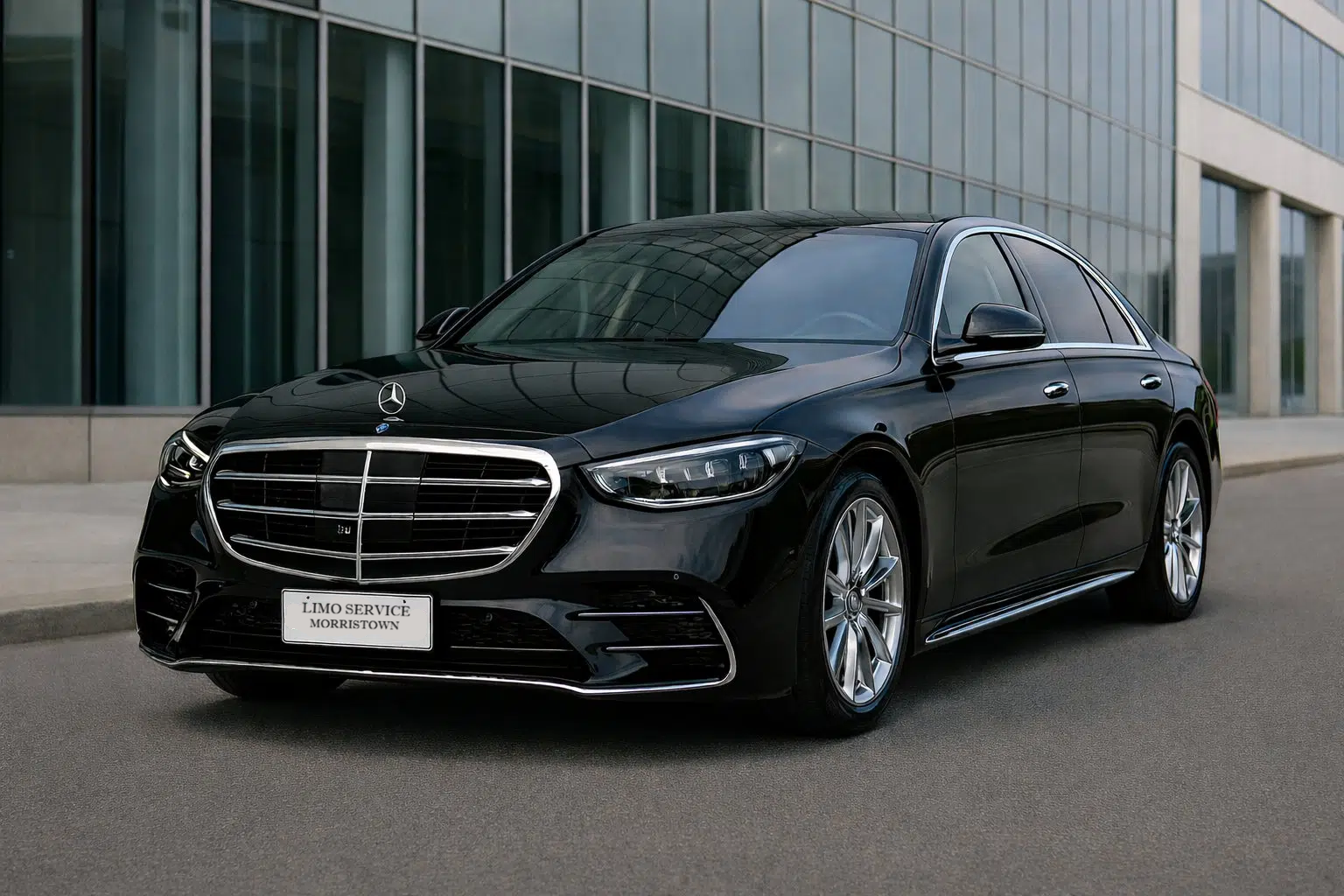 Business class sedan ride, Limo Service Morristown.