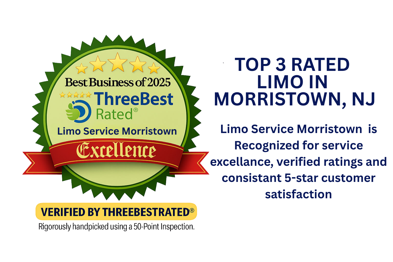 Top 3 Rated Limo In Morristown NJ